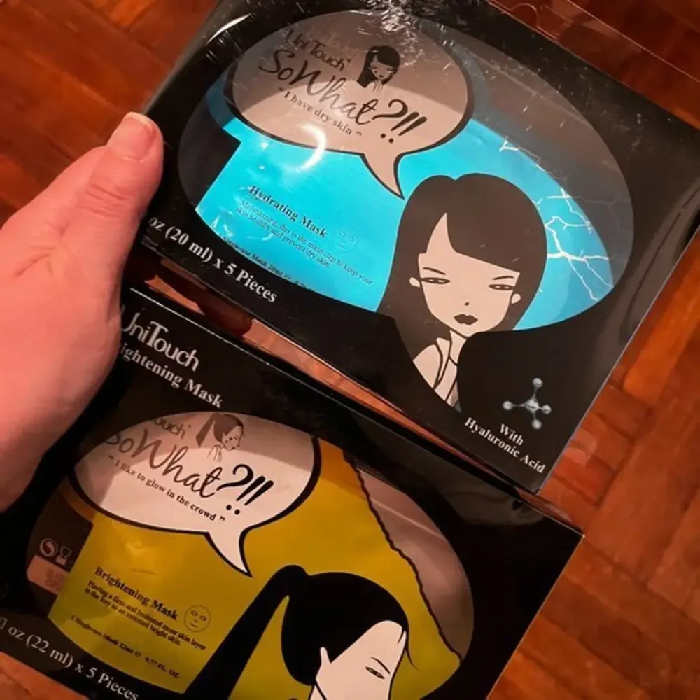 Spa Treatments -Hydrating & Brightening Face Masks‎ (2 packs / 10 masks total)